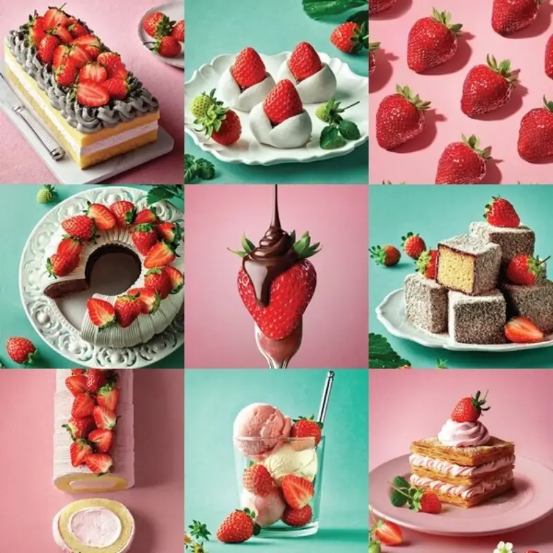 애슐리퀸즈, 역대급 딸기 축제 개막…생딸기 300톤 투입