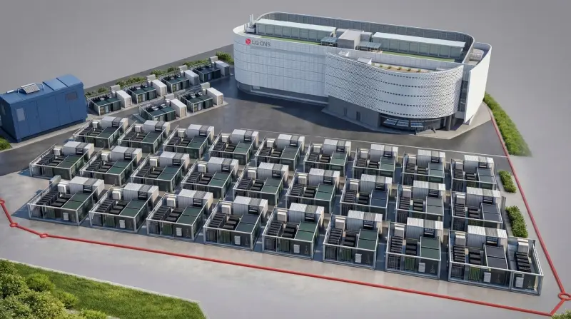 LG CNS, 컨테이너형 데이터센터 ‘AI 박스’ 출시…6개월 만에 구축