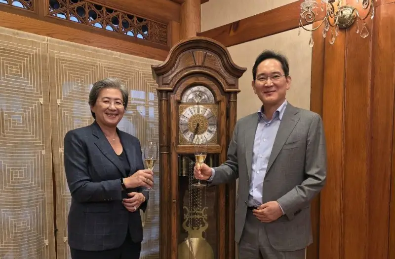 이재용·리사 수 ‘승지원 회동’…삼성·AMD, AI 반도체 동맹 강화