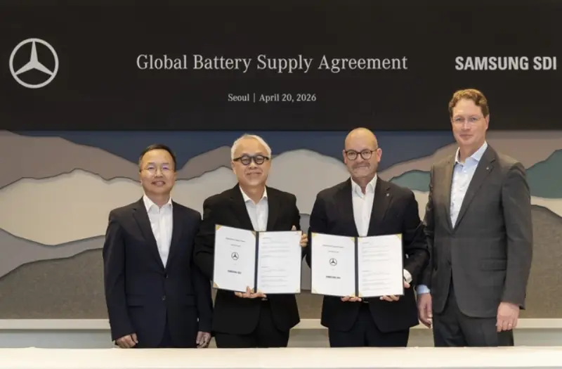 삼성SDI, 벤츠에 첫 배터리 공급…독일 ‘빅3’ 완성차 모두 확보