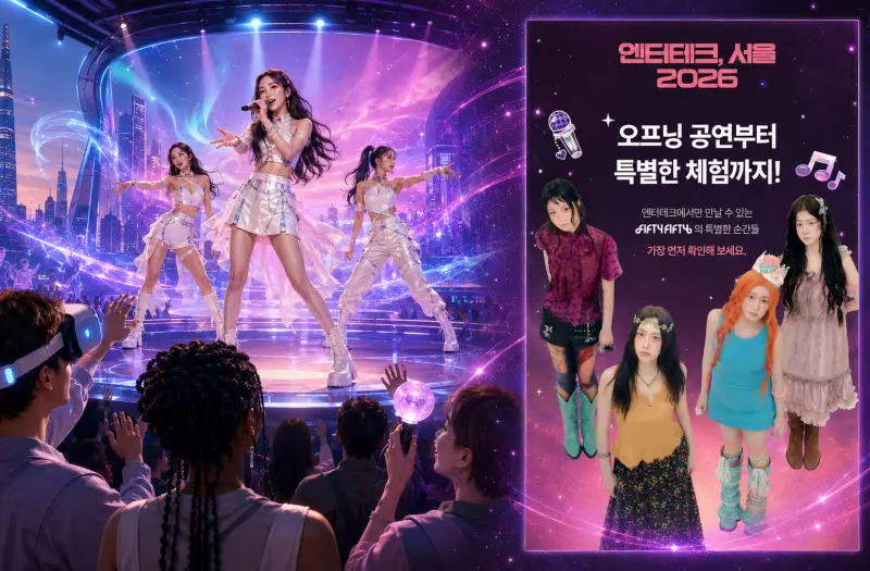 K팝은 듣는 음악에서 ‘접속하는 세계’로…AI·XR이 여는 엔터테크 시대